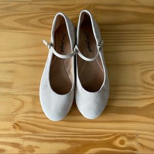 Free People | Suede Mary Jane Flats